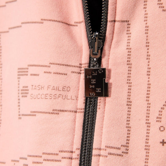 Burned Out Reversible Zip