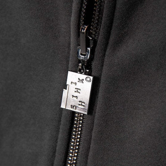 Burned Out Reversible Zip