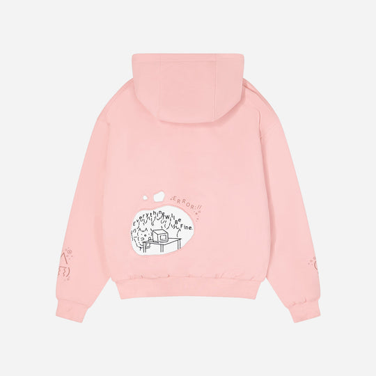 Burned Out Reversible Zip