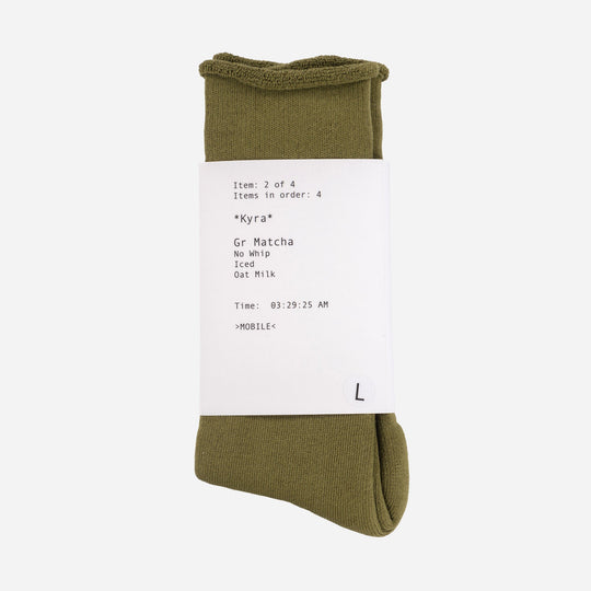 Bakery Socks (Matcha)