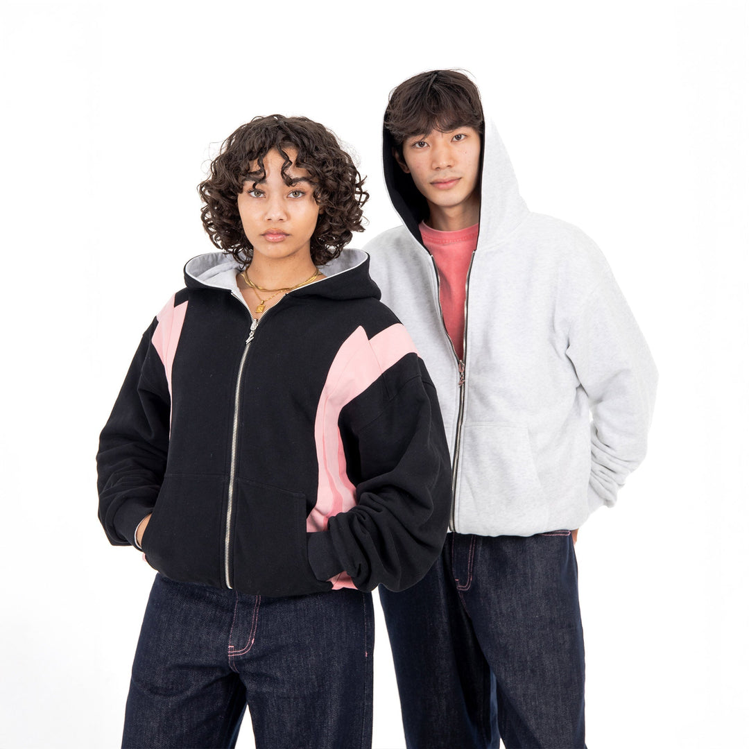 Sakura Reversible Zip-Hoodie